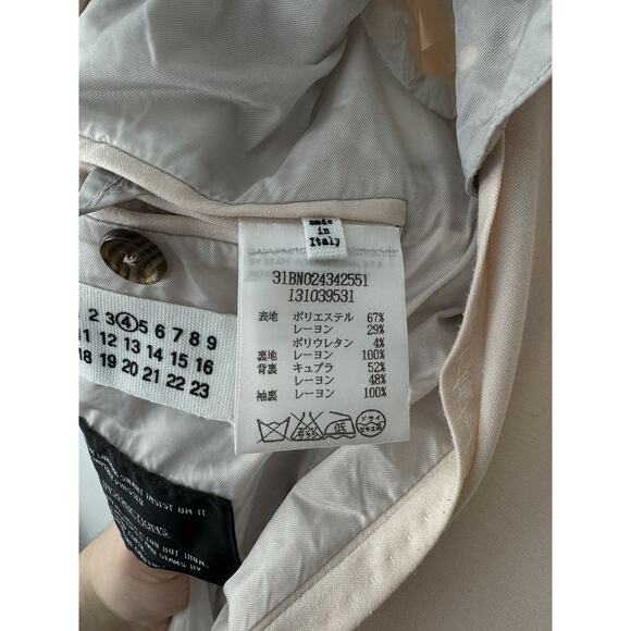 Maison Martin Margiela Line 4 Pastel Pink Blazer - Picture 9 of 10
